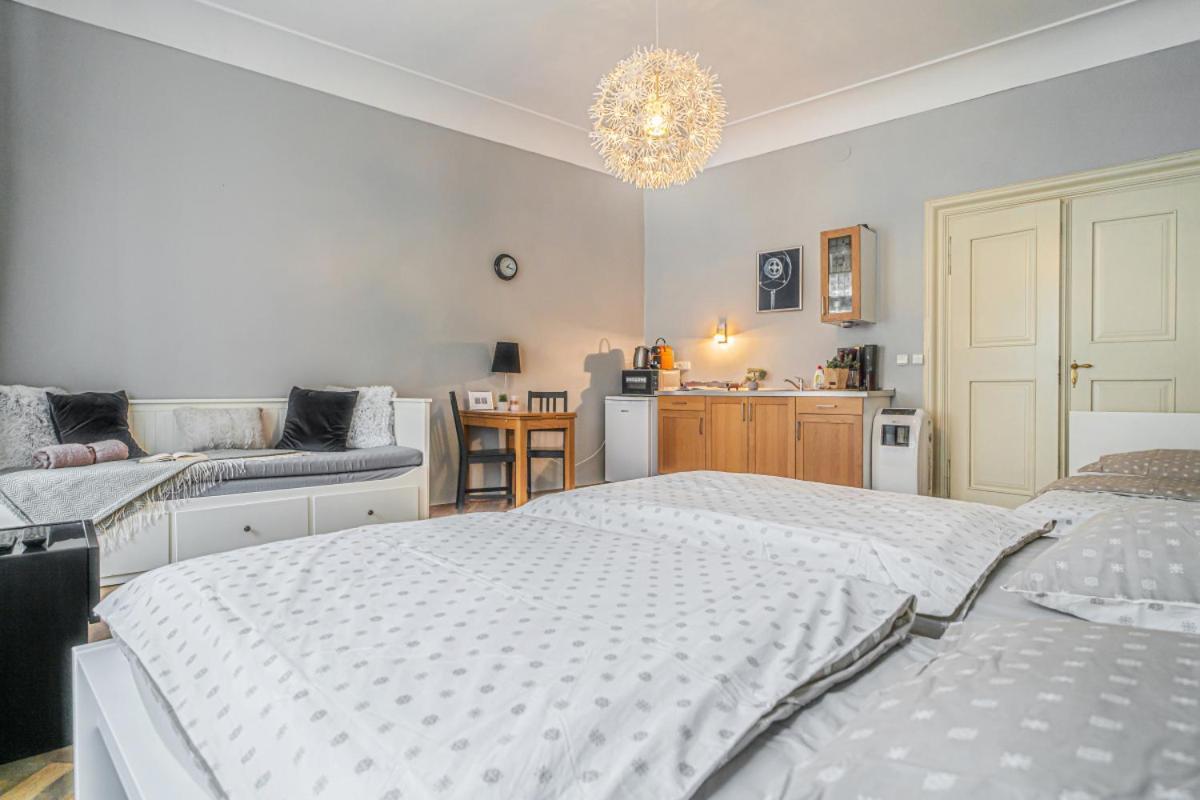 شقة Bright Studio Close To Charles Bridge And Prague Castle المظهر الخارجي الصورة