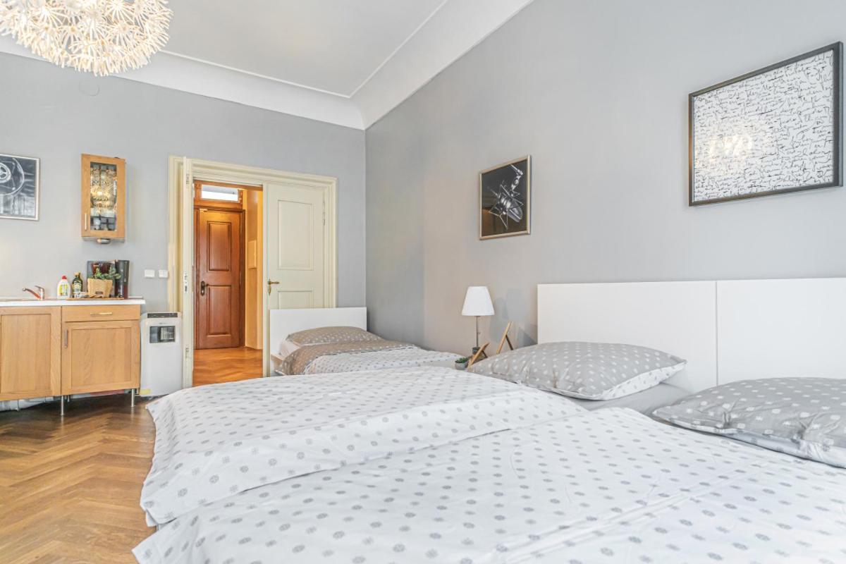 شقة Bright Studio Close To Charles Bridge And Prague Castle المظهر الخارجي الصورة